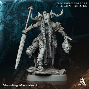 Skraeling Marauders - Frostbound Horrors - Frozen Echoes - Archvillain Games - Wargaming D&D DnD