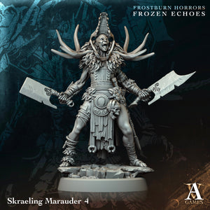 Skraeling Marauders - Frostbound Horrors - Frozen Echoes - Archvillain Games - Wargaming D&D DnD