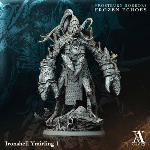 Ironshell Ymirlings - Frostbound Horrors - Frozen Echoes - Archvillain Games - Wargaming D&D DnD