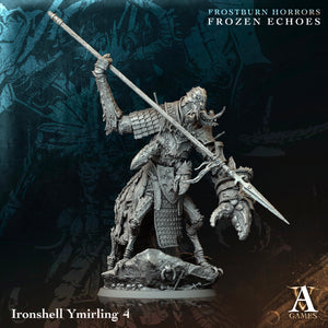 Ironshell Ymirlings - Frostbound Horrors - Frozen Echoes - Archvillain Games - Wargaming D&D DnD