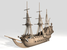 Load image into Gallery viewer, Queen Anne&#39;s Revenge Galleon - Lovecraft Studio - Wargaming Terrain D&amp;D, DnD