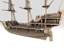 Load image into Gallery viewer, Queen Anne&#39;s Revenge Galleon - Lovecraft Studio - Wargaming Terrain D&amp;D, DnD