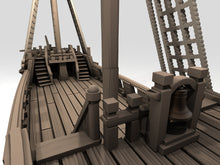 Load image into Gallery viewer, Queen Anne&#39;s Revenge Galleon - Lovecraft Studio - Wargaming Terrain D&amp;D, DnD