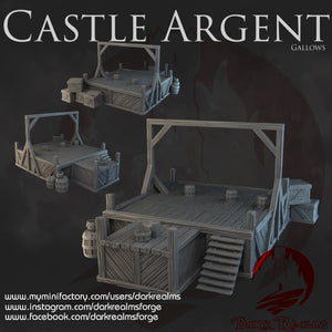 Gallows - Castle Argent - Dark Realms Terrain Wargaming D&D DnD