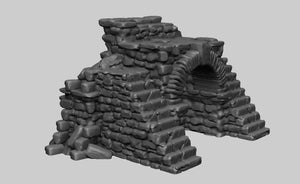 Ruined Gateway - Denizens Of Fantasy - Dark Realms Terrain Wargaming D&D DnD