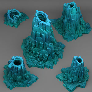 Ice Hole Cavern - Print Your Monsters - Wargaming D&D DnD