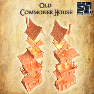 Old Commoner House - Miniatureland Terrain Wargaming D&D DnD