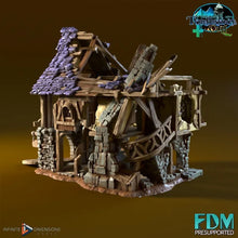 Load image into Gallery viewer, Ruined Milats’ Townhouse - Torbridge Cull Wargaming Terrain D&amp;D DnD