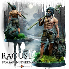 Load image into Gallery viewer, Ragust Forsaken Fisherman - Torbridge Cull - Infinite Dimensions Terrain Wargaming D&amp;D DnD 15mm 20mm 28mm 32mm 40mm 54mm