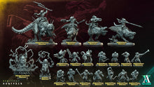 Load image into Gallery viewer, Scaleclad Pillagers - Scaleclad Huntpack - Archvillain Games - Wargaming D&amp;D DnD