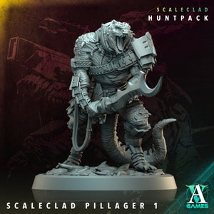 Scaleclad Pillagers - Scaleclad Huntpack - Archvillain Games - Wargaming D&D DnD