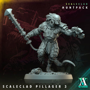 Scaleclad Pillagers - Scaleclad Huntpack - Archvillain Games - Wargaming D&D DnD