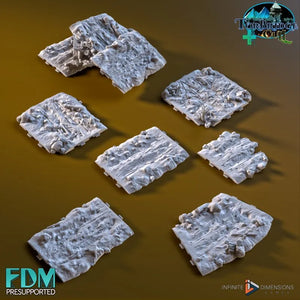 Modular Mud Roads - Torbridge Cull - Infinite Dimensions Terrain Wargaming D&D DnD 15mm 20mm 25mm 28mm 32mm