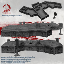 Load image into Gallery viewer, Tavern - Halfling Village - Dark Realms Terrain Wargaming D&amp;D DnD