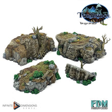 Load image into Gallery viewer, The Ambush Cliffs - Torbridge Cull Wargaming Terrain D&amp;D DnD