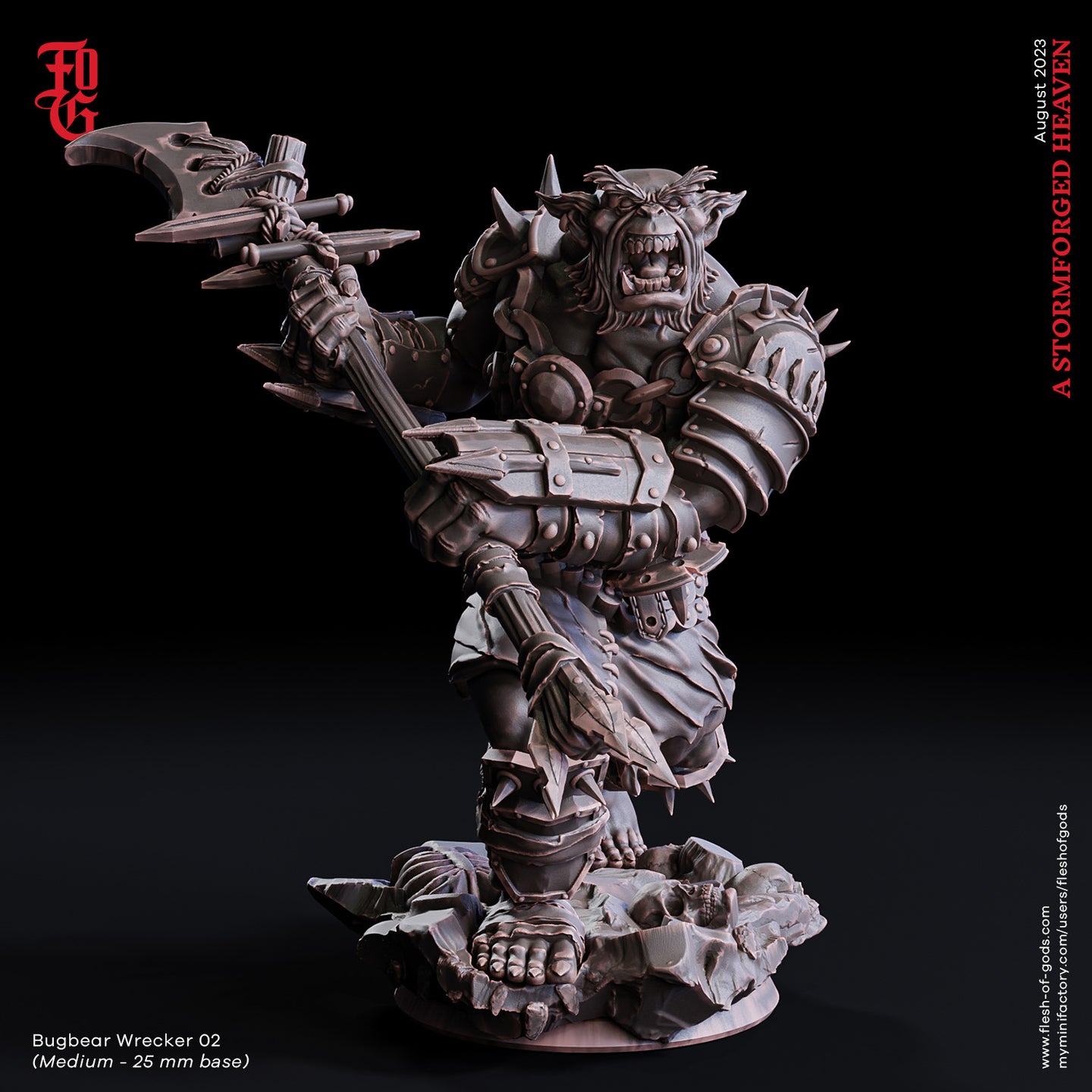 Bugbear Wrecker 2 - A Stormforged Heaven - Flesh of Gods - Wargaming D&D DnD