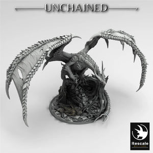 Unchained Dragon - Unchained - Rescale Miniatures - Wargaming D&D DnD