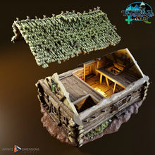 Load image into Gallery viewer, Log Farmhouse - Torbridge Cull Wargaming Terrain D&amp;D DnD