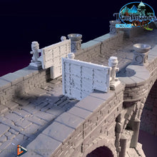 Load image into Gallery viewer, The Great Torbridge Gates - Torbridge Cull - Infinite Dimensions Terrain Wargaming D&amp;D DnD 15mm 20mm 25mm 28mm 32mm 40mm 54mm