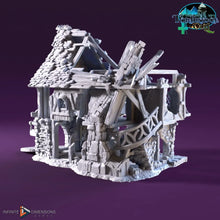 Load image into Gallery viewer, Ruined Milats’ Townhouse - Torbridge Cull Wargaming Terrain D&amp;D DnD