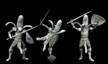 Load image into Gallery viewer, Peeled Paladins Set - Of Iron and Steel - Mini Monster Mayhem Wargaming D&amp;D DnD