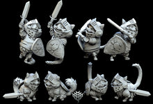 Load image into Gallery viewer, Pointy Eared Mercenaries Set - Of Iron and Steel - Mini Monster Mayhem Wargaming D&amp;D DnD