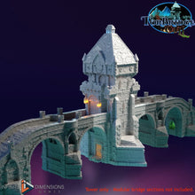 Load image into Gallery viewer, The Great Torbridge Tower - Torbridge Cull - Infinite Dimensions Terrain Wargaming D&amp;D DnD 15mm 20mm 25mm 28mm 32mm 40mm