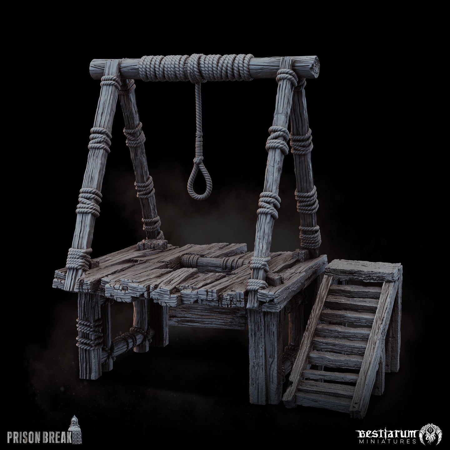 Prison Gallows | Prison Break | Bestiarum | Miniatures D&D Wargaming DnD