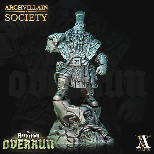 Moleat Brewhide - The Affliction - Overrun - Archvillain Games - Wargaming D&D DnD