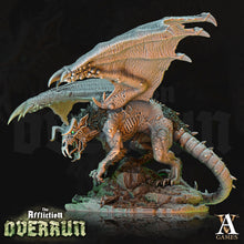 Load image into Gallery viewer, Srelk, Rat Dragon - The Affliction - Overrun - Archvillain Games - Wargaming D&amp;D DnD