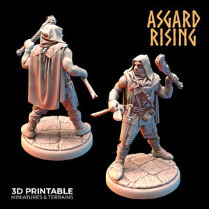 Bandit Rogues Warband Modular Set - Asgard Rising Miniatures - Wargaming D&D DnD