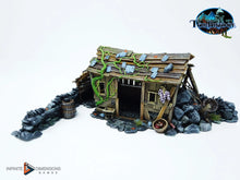 Load image into Gallery viewer, Dilapidated Shed - Torbridge Cull Wargaming Terrain D&amp;D DnD