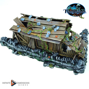 Dilapidated Shed - Torbridge Cull Wargaming Terrain D&D DnD