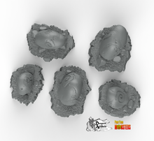 Load image into Gallery viewer, Druidic Giant Pebbles - Fantastic Plants and Rocks Vol. 2 - Print Your Monsters - Wargaming D&amp;D DnD