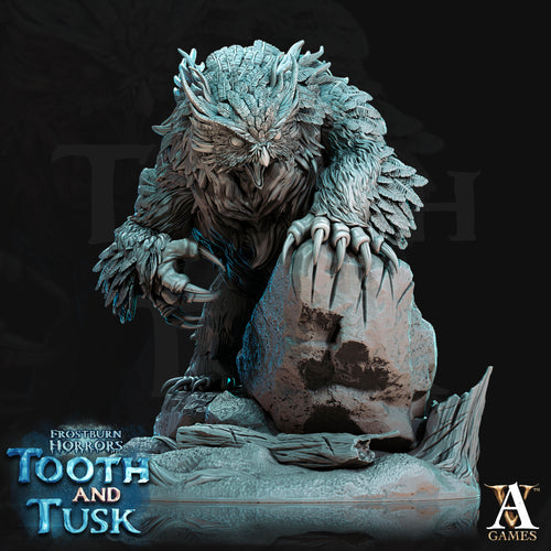 Owlbears - Frostburn Horrors - Tooth and Tusk - Archvillain Games - Wargaming D&D DnD