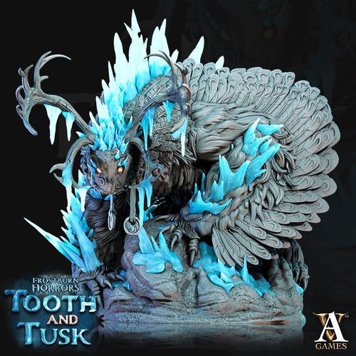 Talva, Claw of Winter - Frostburn Horrors - Tooth and Tusk - Archvillain Games - Wargaming D&D DnD