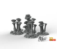 Load image into Gallery viewer, Faerie Mushrooms - Fantastic Plants and Rocks Vol. 2 - Print Your Monsters - Wargaming D&amp;D DnD