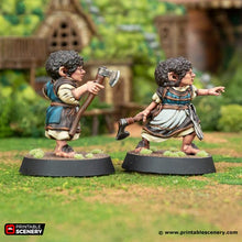 Load image into Gallery viewer, Fern Greenly - Rise of the Halflings - Printable Scenery Wargaming D&amp;D DnD 28mm 32mm 40mm 54mm