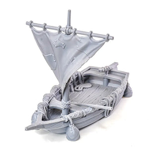 Fishing Skiff - Torbridge Cull Wargaming Terrain D&D DnD