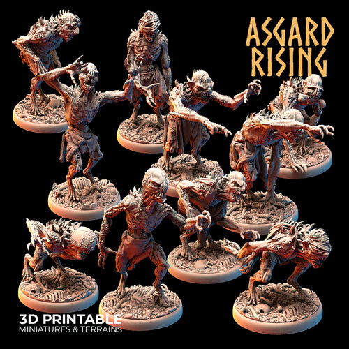 Ghouls - Asgard Rising - Wargaming D&D DnD