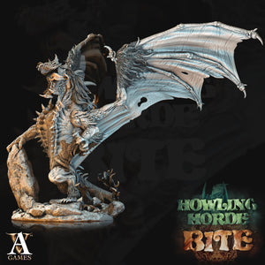 Hyena Dragon - Howling Horde - Bite - Archvillain Games - Wargaming D&D DnD