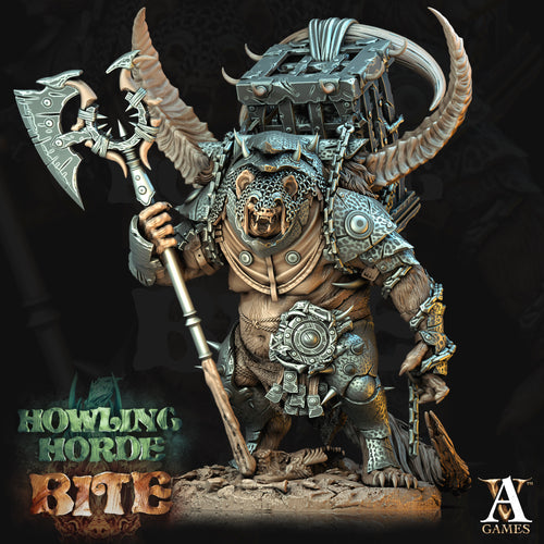 Kaftar, Gnollrat Slaver - Howling Horde - Bite - Archvillain Games - Wargaming D&D DnD