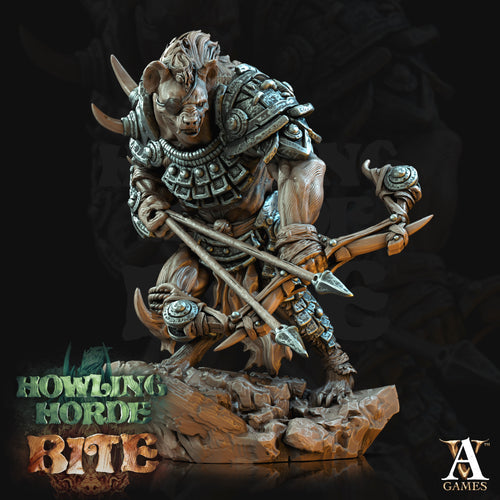 Gnoll Scouts - Howling Horde - Bite - Archvillain Games - Wargaming D&D DnD