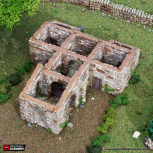 Load image into Gallery viewer, French Mausoleum - King and Country - Printable Scenery Terrain Wargaming D&amp;D DnD 10mm 15mm 20mm 25mm 28mm 32mm 40mm 54mm Painted options