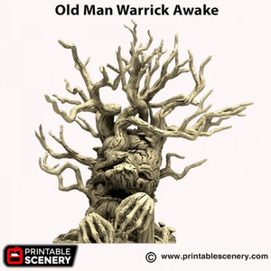 Old Man Warrick - Hagglethorn Hollow - Printable Scenery Wargaming D&D DnD 28mm 32mm 40mm