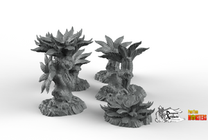 Pandora's Flowers - Fantastic Plants and Rocks Vol. 2 - Print Your Monsters - Wargaming D&D DnD