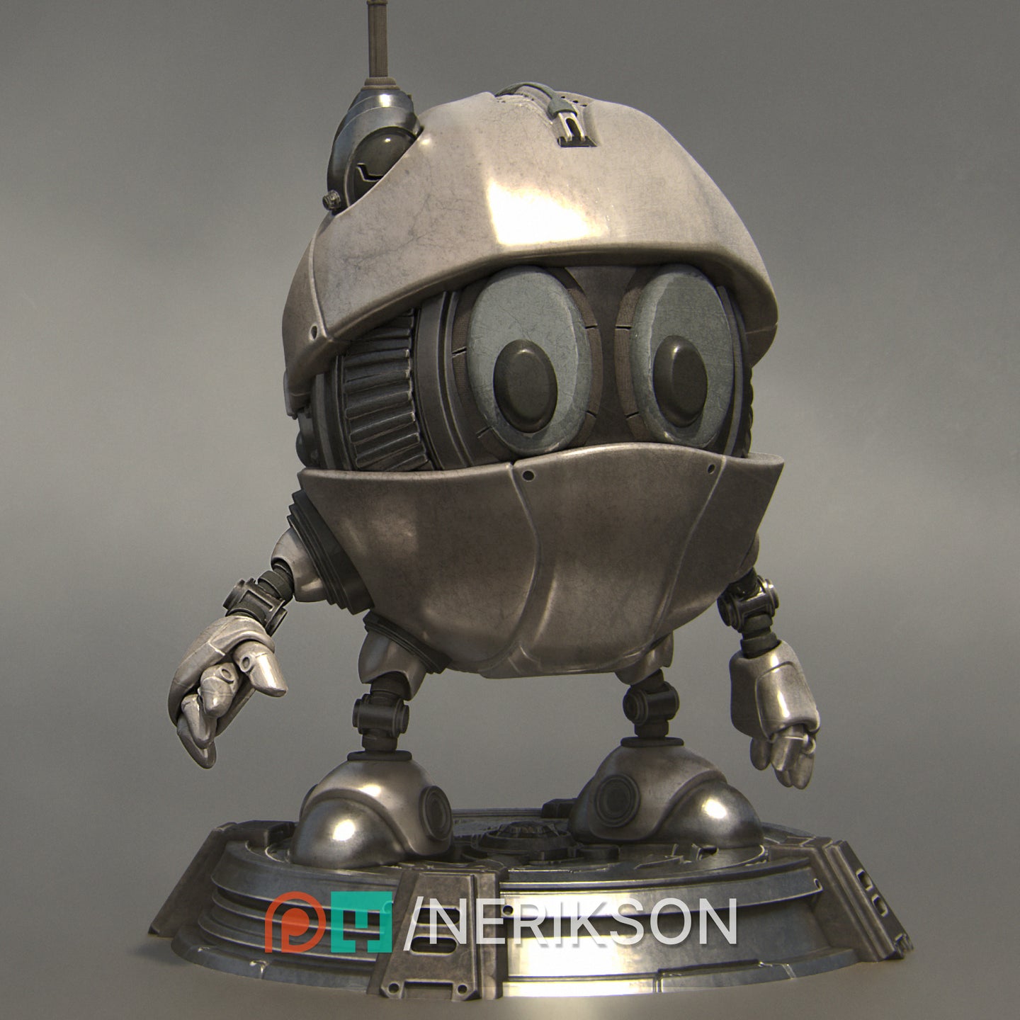 Lamp Robot - Nerikson - Wargaming D&D DnD