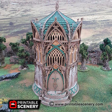 Load image into Gallery viewer, Library of Ithillia - Dwarves, Elves and Demons 15mm 28mm 32mm Wargaming Terrain D&amp;D, DnD
