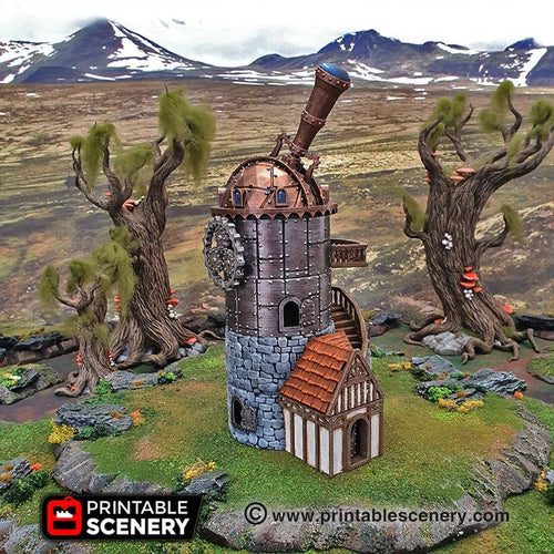 Observatory - Winterdale 28mm 32mm Wargaming Terrain D&D, DnD