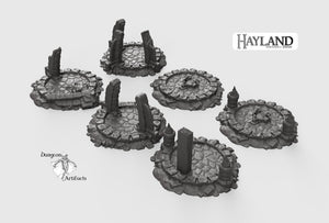 Sacrifice Altars 28mm 32mm Wargaming Terrain D&D, DnD